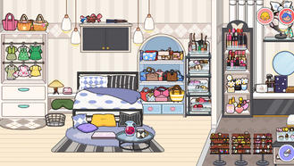 elephant apartment by night star For  Miga Town: My World Mods