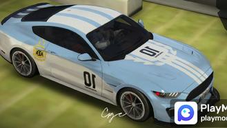 Ford Mustang Argentine skin For Car Parking Multiplayer Mods