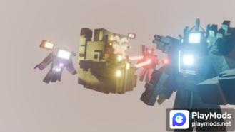 Skibidi toilet_remake addon By Legendary Vlad For Minecraft (Early Access) Mods