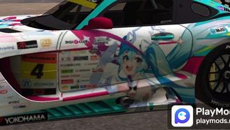 Mercedes-BENZ AMG GT3 EVO 2024 Goodsmile Racing Hatsune Miku Itasha For Grand Theft Auto: San Andreas(GTA) Mods