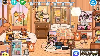 夏日温馨小屋 Для модов Toca Life World(Разблокировать все подарки)