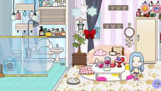 Self built small house For  Miga Town: My World Mods