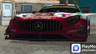 Mercedes-BENZ AMG GT3 EVO 2024 Goodsmile Racing Hatsune Miku Itasha For Grand Theft Auto: San Andreas(GTA) Mods