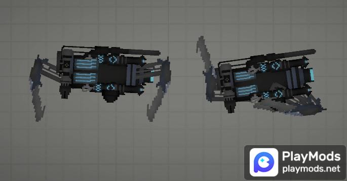 Обновленный мод Camera Strider pack Для модов Melon Playground