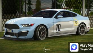 Ford Mustang Argentine skin For Car Parking Multiplayer Mods