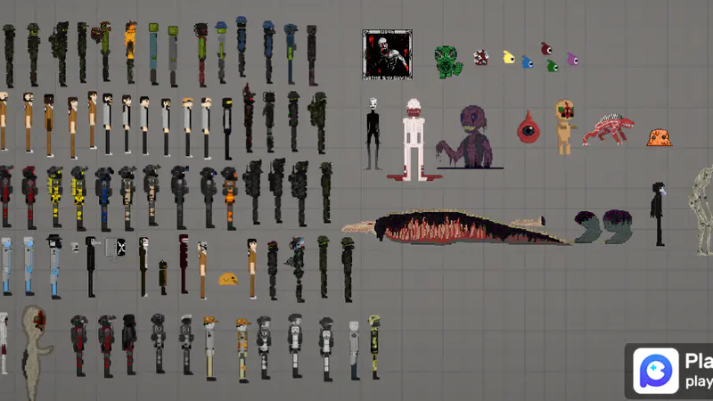 Most complete scp module package For Melon Playground Mods