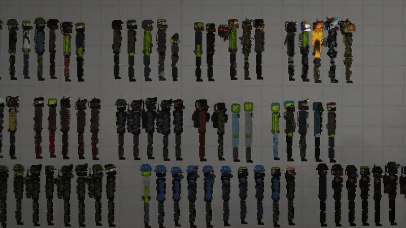post-apocalypse mod-pack For Melon Playground Mods