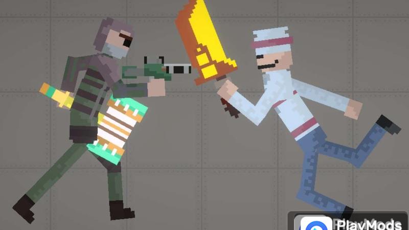 Robles Character Weapon Bag For Melon Playground Mods