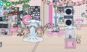 There is no living room on the second floor of Wandou Apartment_toca archive_playmods.net
