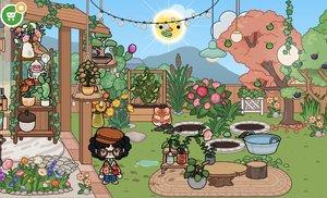 Pink house and country cabin, riverside market_toca archive_playmods.net